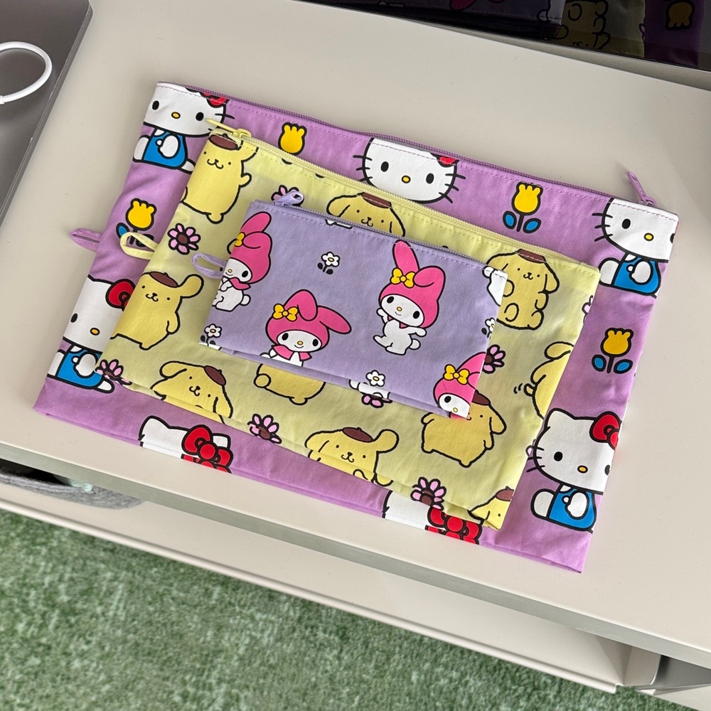 Baggu Go Pouch Set Hello Kitty